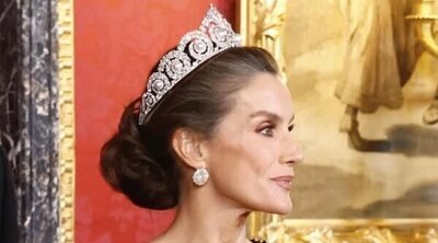 El look impecable de la Reina Letizia y las anécdotas de protocolo marcan la Cena de Estado en el Palacio Real
