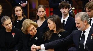 La Reina Sofía, arropada en el último adiós a la Princesa Irene de Grecia