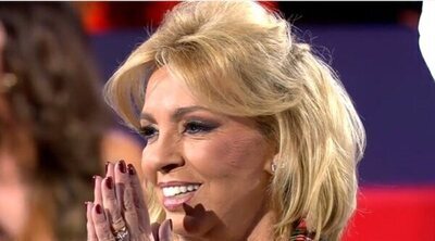 Carmen Borrego se arrodilla en el plató de 'GH DÚO 4' para pedir perdón tras su abandono del concurso