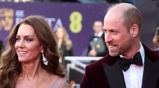 Kate Middleton y el Príncipe Guillermo reaparecen en los BAFTA tres años después, en plena crisis por la detención del Príncipe Andrés