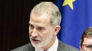 Histórica reunión de los Alba con el Rey Felipe en el homenaje a Cayetana