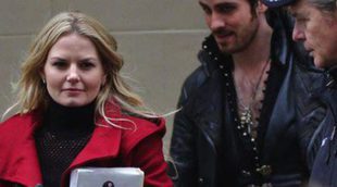 Jennifer Morrison y un Colin O'Donoghue convertido en Capitán Garfio graban la tercera temporada de 'Érase una vez'
