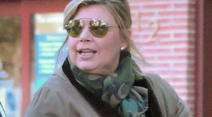 Terelu Campos, de compras navideñas por Madrid