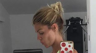 Amaia Salamanca presume de embarazo a dos meses de dar a luz