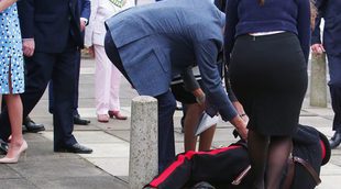 La aparatosa caída que los Duques de Cambridge han presenciado