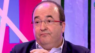 Miquel Iceta: "Mis compañeros me llaman loco por venir aquí"