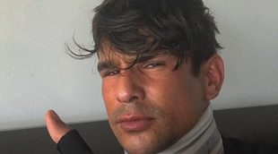 José María Manzanares, con collarín tras su operación