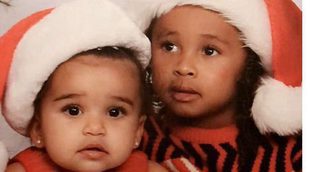 El posado navideño de los hijos de Chyna