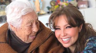 Thalía celebra los 100 años de su abuela
