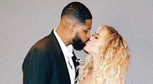 Khloe, muy cariñosa con su novio en la recta final de su embarazo