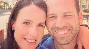 Sergio García y Angela Ankins presentan a su hija