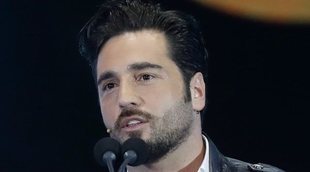 Bustamante huye de la prensa en los Premios Cadena Dial 2018