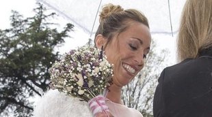 Gemma Mengual y su boda pasada por agua