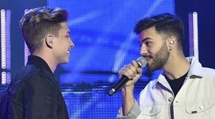 La frialdad entre Agoney y Raoul en 'Manos vacías'