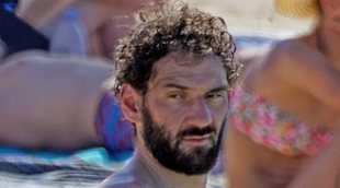 Garbajosa, de vacaciones durante su primer verano de casado