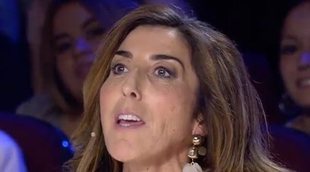Paz Padilla y su desesperando intento de demostrar sus dotes acrobáticas