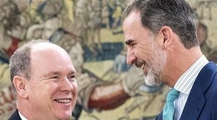 Felipe VI demuestra la buena relación que tiene con Alberto de Mónaco