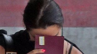 El motivo por el que Pilar Rubio se ha tapado la cara en el aeropuerto en su regreso de la luna de miel