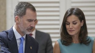 Los Reyes visitan las zonas afectadas por las lluvias