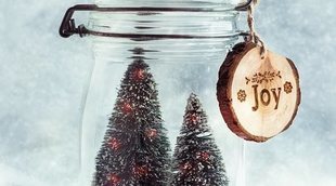 Cómo hacer una bola de nieve para Navidad con tarros de cristal