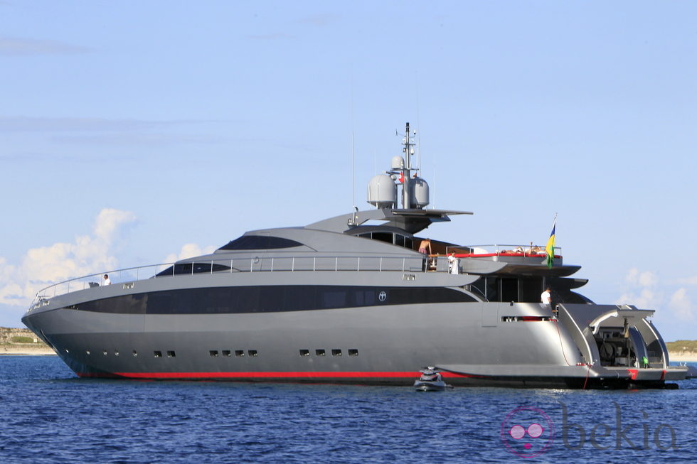 El yate de Andrea Casiraghi en Ibiza