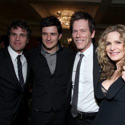 Mark Ruffalo, Orlando Bloom, Kevin Bacon y Kyra Sedgwick 