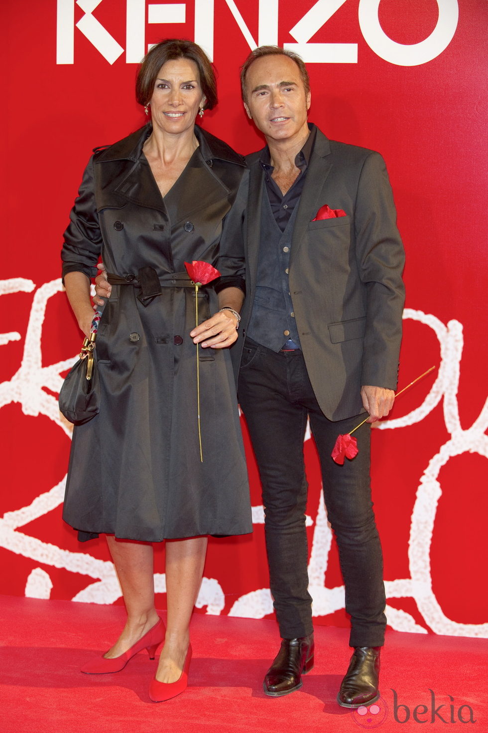 Pastora Vega y Juan Ribó en la Fiesta Kenzo 2011