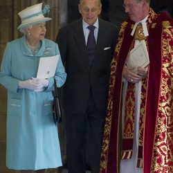 La Reina Isabel II y el Príncipe Felipe de Edimburgo en Windsor