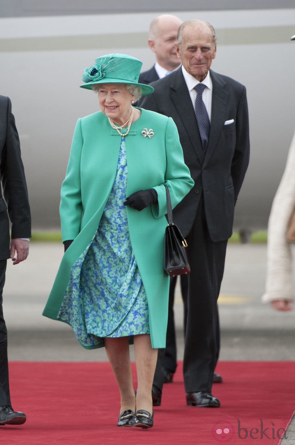 La Reina Isabel II y el Príncipe Felipe de visita en Irlanda