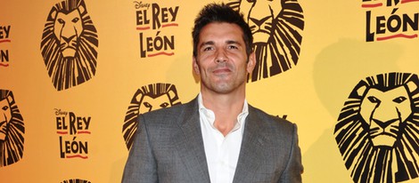 Jesús Vázquez en el estreno del musical 'El Rey León' en Madrid