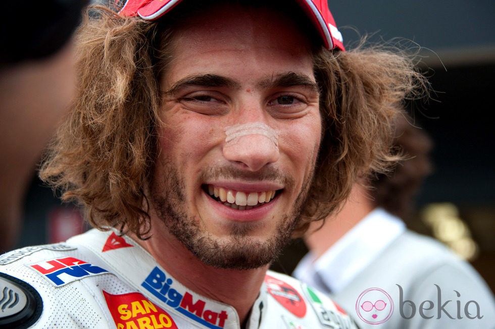 Marco Simoncelli falleció el 23 de octubre de 2011
