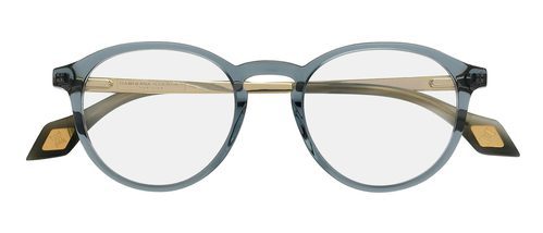 Gafas redondas color azul serenity de la colección 'Vista 2016' de Carolina Herrera