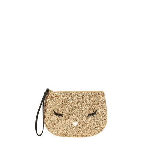 Pochette dorado de Furla colección Navidad 2016