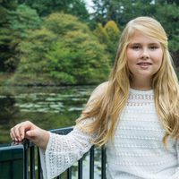 Foto oficial de Amalia de Holanda