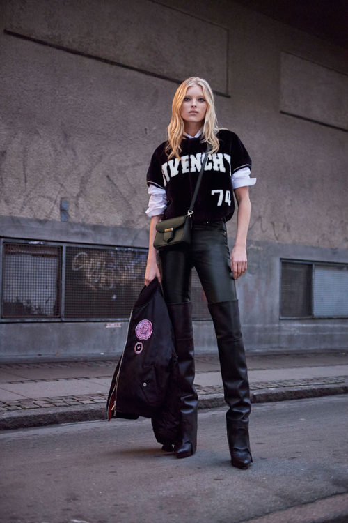 Elsa Hosk como imagen de Givenchy para invierno 2017