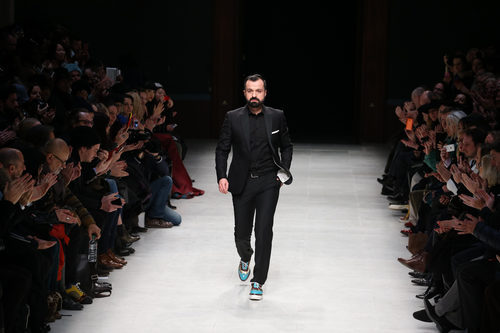 Julien Fournié en la pasarela de la Semana de la Moda de París 2015
