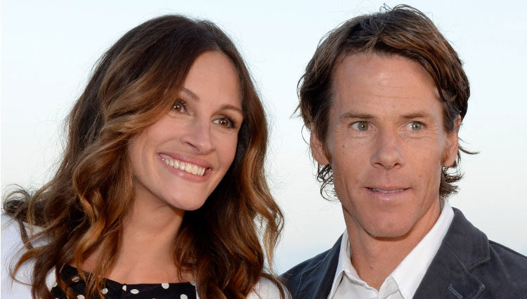 Julia Roberts con su marido Daniel Moder