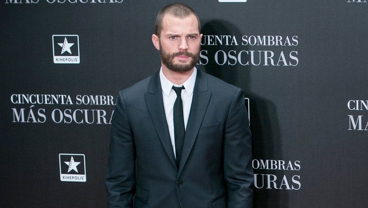 Jamie Dornan en el estreno de 'Cincuenta Sombras Más Oscuras' en Madrid