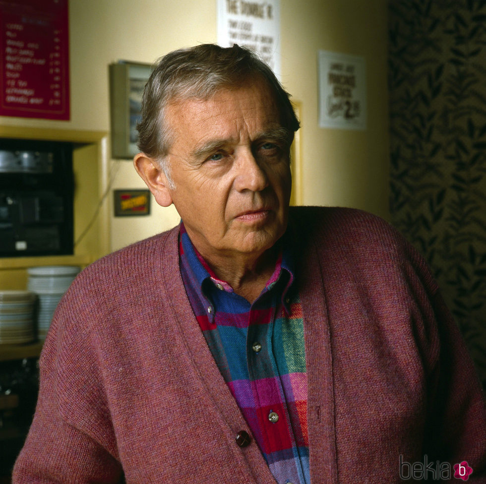 El actor Warren Frost en 'Twin peaks'
