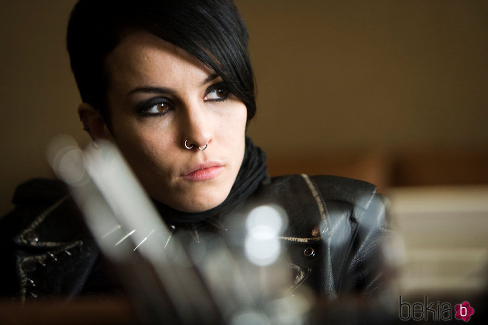 Noomi Rapace en la película 'Millenium: Los hombres que no amaban a las mujeres'