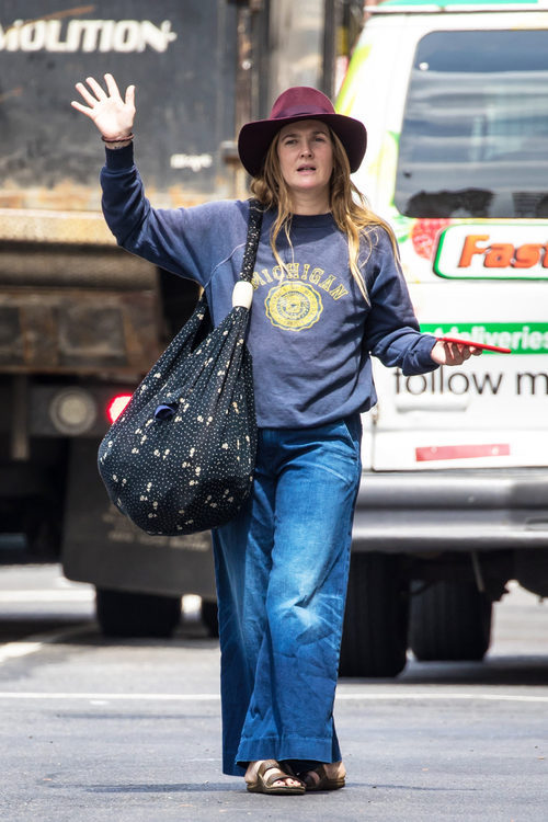 La actriz Drew Barrymore en Nueva York
