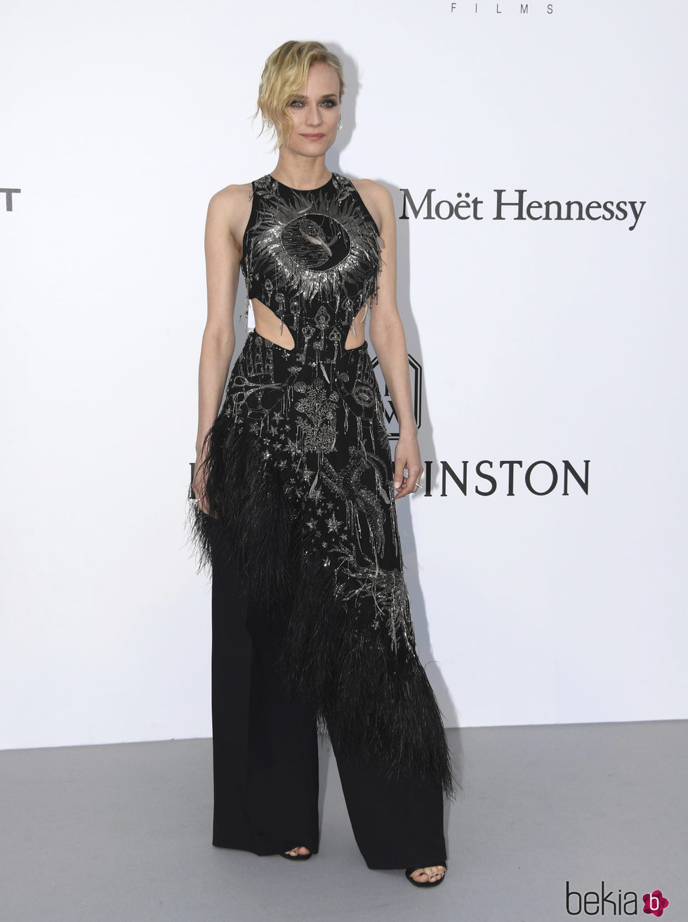 Diane Kruger en la Gala amfAR del Festival de Cannes 2017