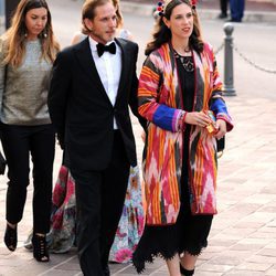 Andrea Casiraghi y Tatiana Santo Domingo en los MCFW Fashion Awards 2017