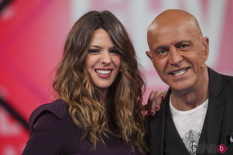 Laura Matamoros y su padre, Kiko, en Gran Hermano VIP 4