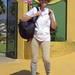 La Infanta Elena en Estepona