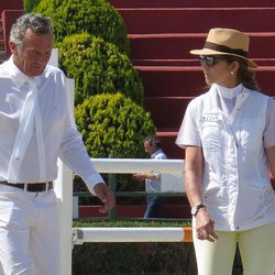 La Infanta Elena y Luis Astolfi en Estepona
