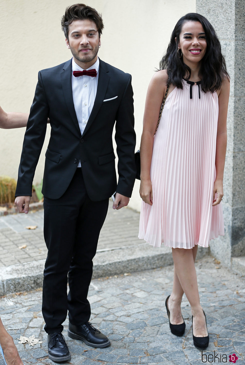 Beatriz Luengo y Blas Cantó en la boda de Canco Rodríguez