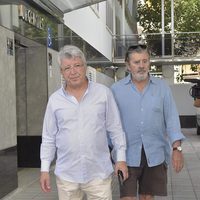 Enrique Cerezo visitando a Ángel Nieto en sus últimas horas de vida