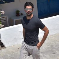 Miguel Ángel Muñoz acude a la incineración de Ángel Nieto