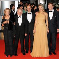 Máxima de Holanda con Guillermo de Holanda y sus padres Jorge Zorreguieta y María del Carmen Cerrruti